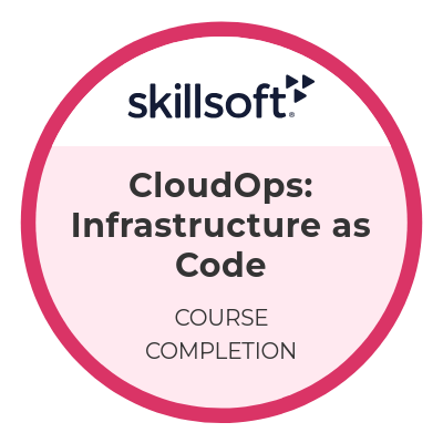 skillsoft badge cloudops
